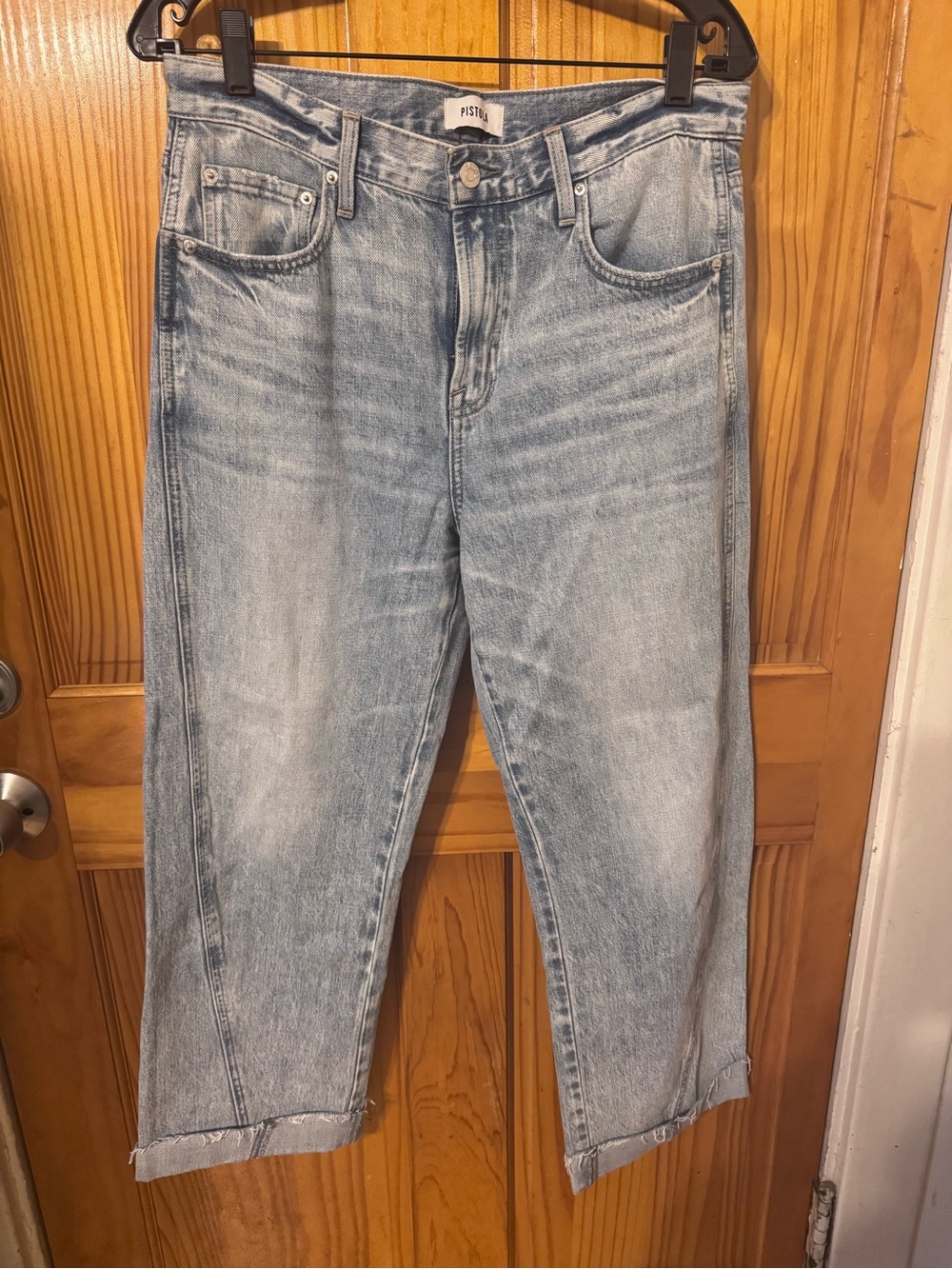 pistola Light Wash Relaxed Fit Women’s Jeans